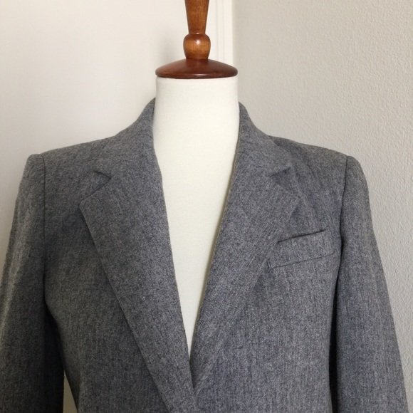 ❌SOLD❌Vintage boxy wool blazer - Picture 3 of 8